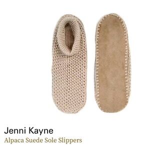Jenni Kayne Tan Alpaca Slippers